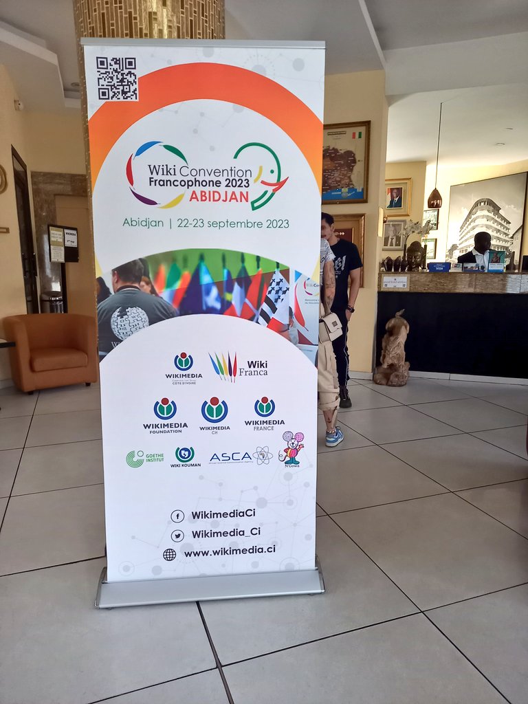 Alex_Tchuileu's tweet photo. Les wikimediens francophones à #Abidjan cette année pour leur rencontre pour la WikiConvention francophone. Top départ depuis ce matin avec une visite guidée de la Cathédrale Saint Paul et le musée des civilisations.
#237Represent ✌
Bravo pour l'organisation @Wikimedia_CIV 🎈 https://t.co/v7nlFxMyYl
