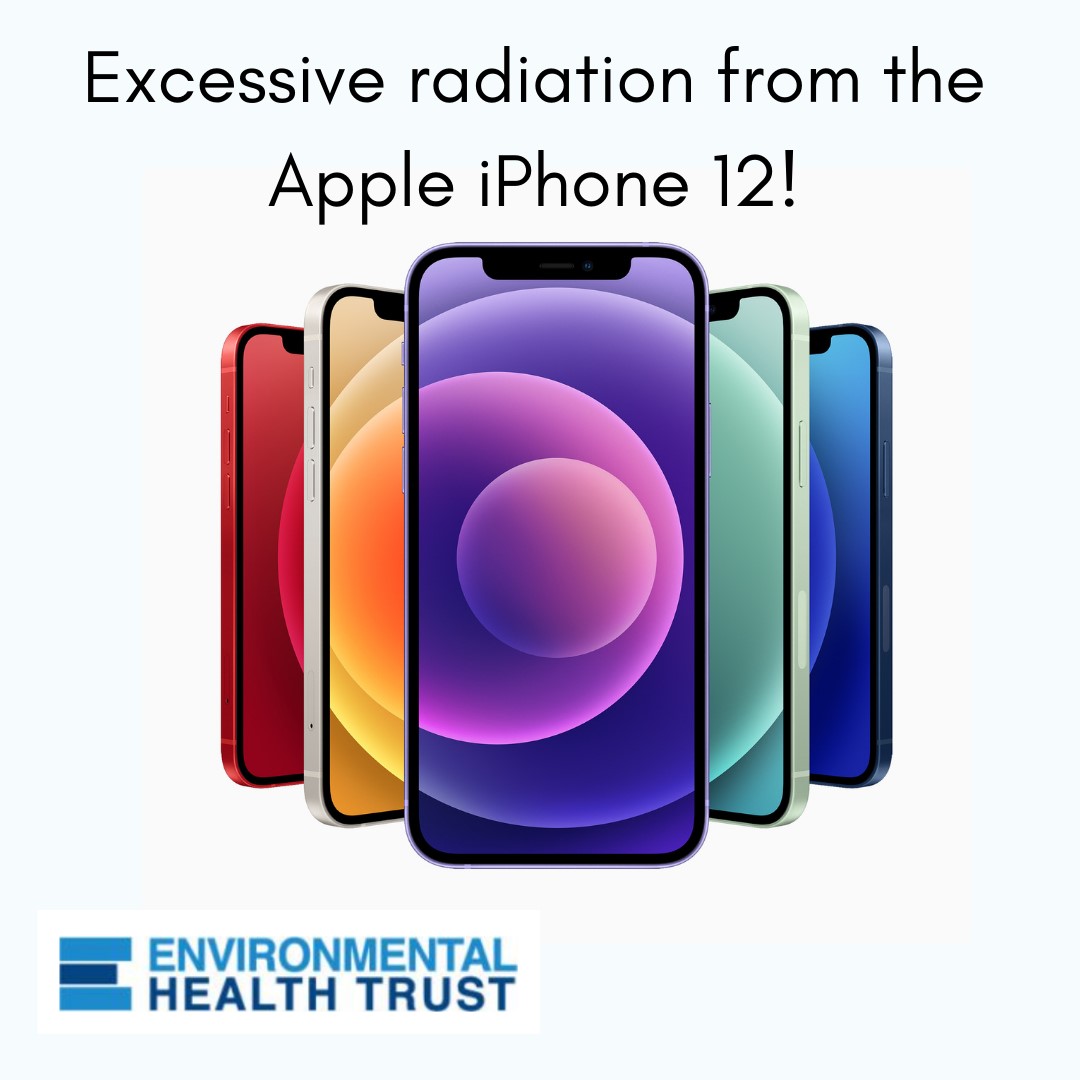 The French government has banned Apple’s iPhone 12 sales due to excessive radiofrequency radiation. When phones are tested against the body, such as in a pants pocket, they exceed current regulations. 
#emfradiation #emf #emfprotection #electromagneticradiation
