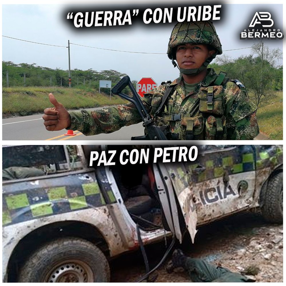 RNacional_News's tweet photo. Más claro imposible. A mover esta imagen por todo lado 🔄, Colombia debe despertar. #UribistaSigueUribista. Solicito apoyo para que me sigan y hundir a ese guerrillero, regreso el follow. https://t.co/3G34ZqkM3j