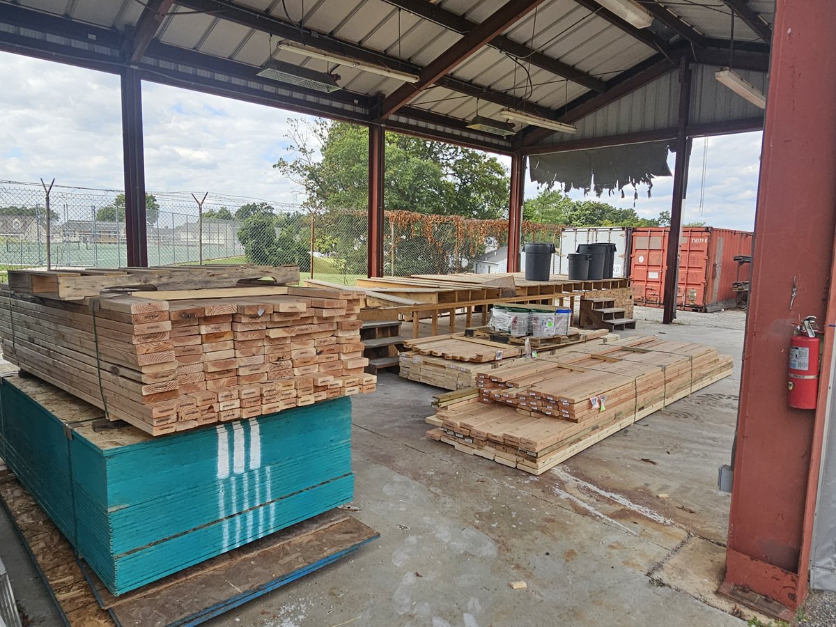 Kenwood Carpentry Careers (@khs_carpentry) on Twitter photo Demo, day 3, walls are down and floor system is coming out! Also, delivery day! Huge thank you to Scott Stevens and Modu Tech for donating our entire framing and drywall package for this years build!!! <a href="/KenwoodBCPS/">Kenwood High School</a> <a href="/CTE_BaltCoPS/">BCPS CTE Office</a> #Futuretradespeople #CarpentryCareers Demo, day 3, walls are down and floor system is coming out! Also, delivery day! Huge thank you to Scott Stevens and Modu Tech for donating our entire framing and drywall package for this years build!!! <a href="/KenwoodBCPS/">Kenwood High School</a> <a href="/CTE_BaltCoPS/">BCPS CTE Office</a> #Futuretradespeople #CarpentryCareers