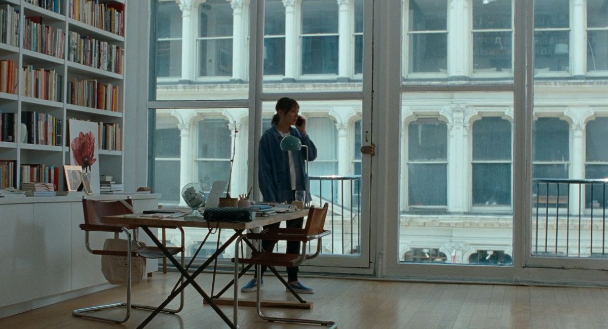 la oficina dentro de su casa que tiene Rashida Jones en On the Rocks<3