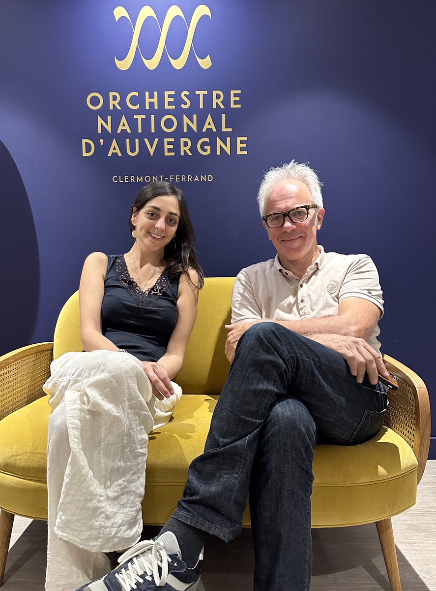 Derniers préparatifs à Clermont aujourd’hui avec la super team Thomas Zehetmair, Arne Deforce et @OrchAuvergne @royaumont @b_records_ @Spedidam #cello #France #Belgique #Allemagne #Europa #concerto #orchestra #contemporaryart #creation #bastiendavid