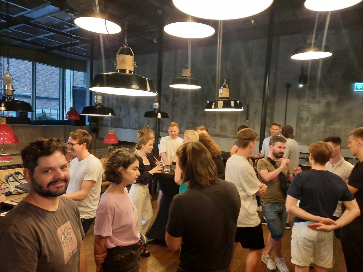 Photos from recent community meetups in Amsterdam, Berlin, Lisbon, and Poland.

All meetups are self-organized by the community, with a monthly sponsor covering drinks and food (thanks <a href="/panobihq/">Panobi</a> for coving this month!).