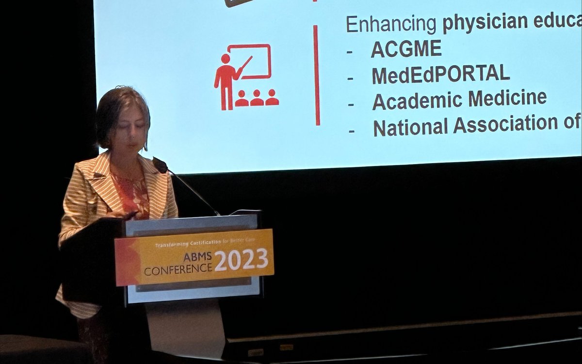 acgme's tweet image. ACGME Vice President, Diversity, Equity, and Inclusion @pilarortegamd presented this morning at #ABMS2023. Her session, “A Tool for Assessing: Physician Non-English Language Proficiency: Implications for Medical Certification and Health Equity” discussed the implications of her…