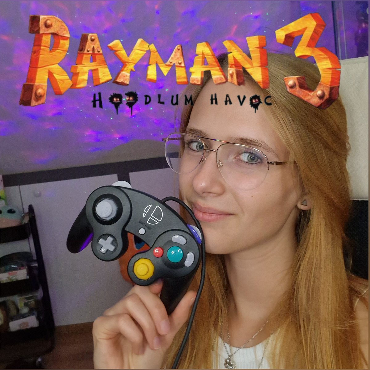 NinaTheSup's tweet photo. 💜Jetzt Live auf Twitch💜
Jaaaa es ist MITTWOCH und nicht Dienstag aber wir spielen trotzdem Raymann 3 weiter xD
https://t.co/mTv8uCwQZp 

#gaming #gamergirl #twitch #Raymann #GameCube #DarkSouls #Overwatch2 #eldenring #Pokemon @TwitchDE @TwitchSupportDE https://t.co/9jnnGlJN4P