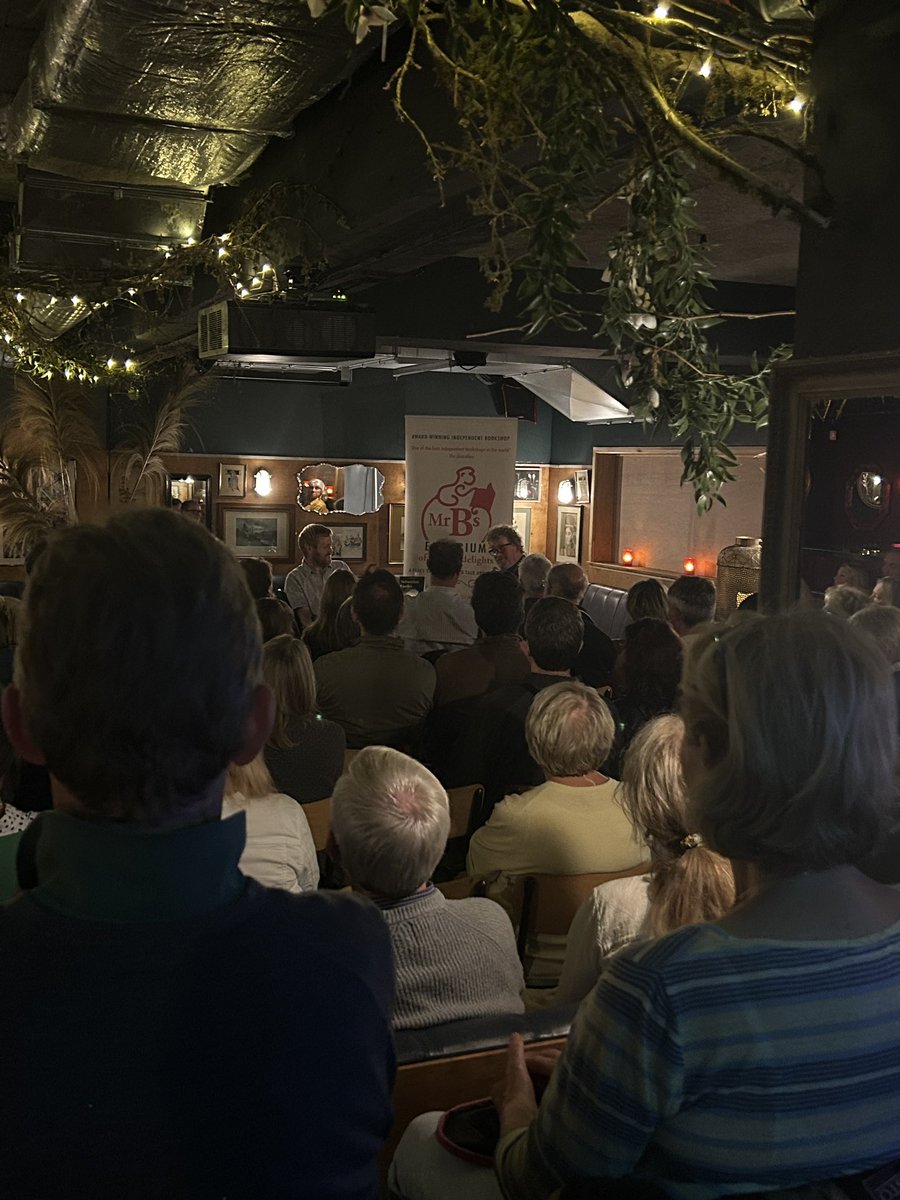mrbsemporium's tweet photo. Fantastic sold out event with @SebastianFaulks last night! We have signed copies of #theseventhson in stock for anyone who missed it https://t.co/yjJeVsxy7b