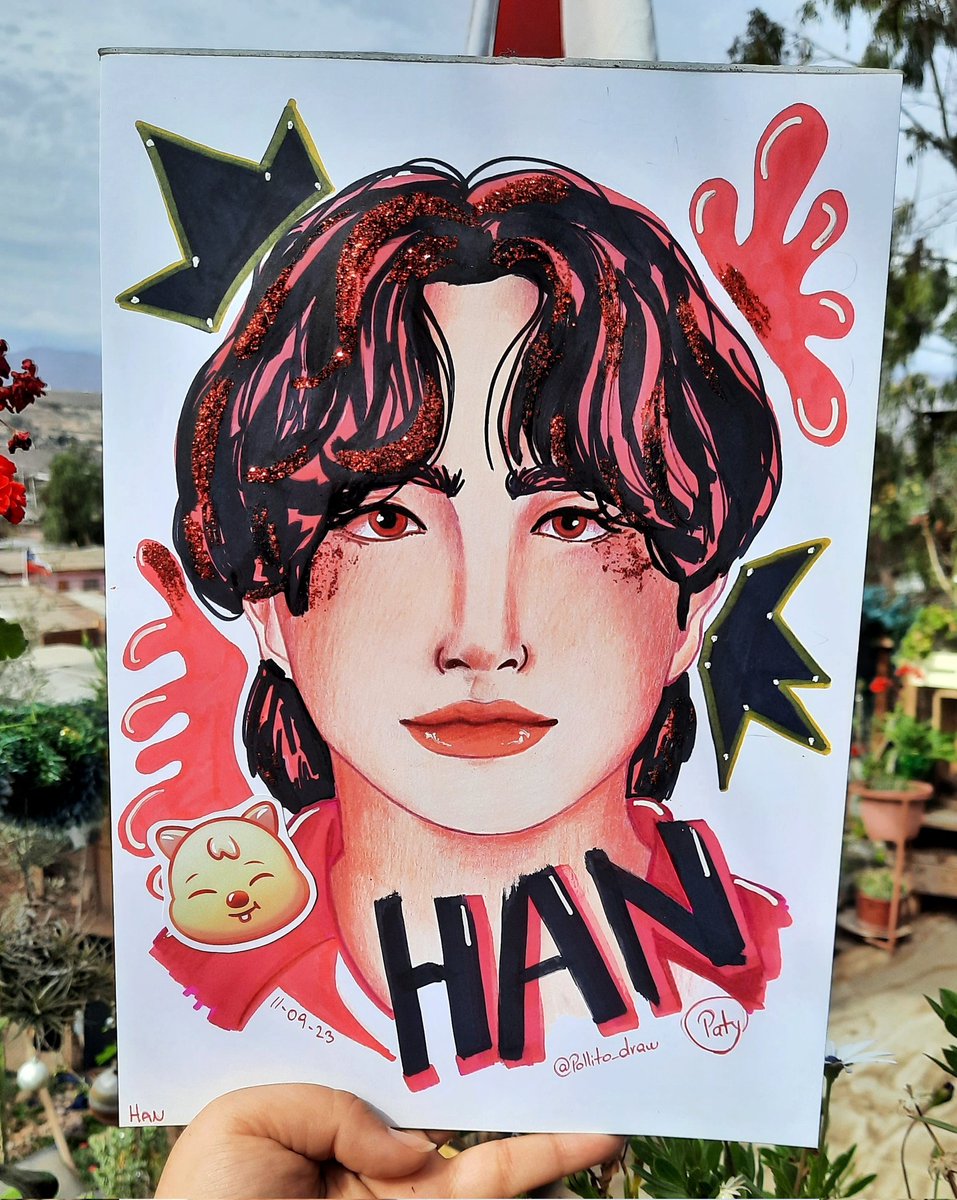 DrawPollito's tweet image. Siguiendo con los cumpleaños esta vez le toca a nuestro Han 💜 
#han #straykidsfanart #straykids #straykidshan #drawings #draw #drawingchallenge #hanbirthday #hanjisung