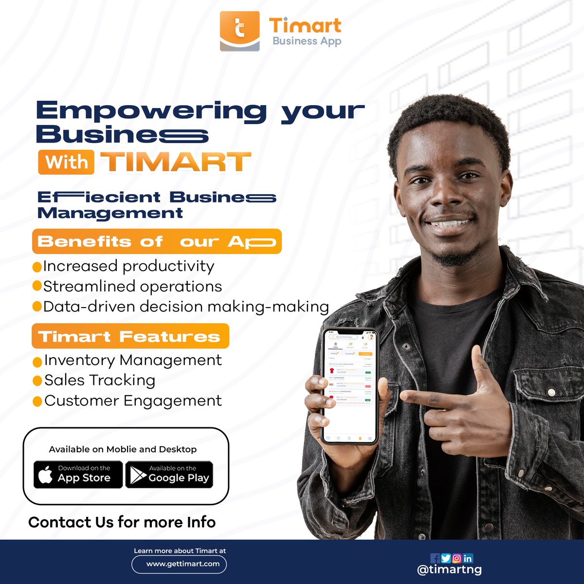 plainwhitte's tweet image. Dear Business Owners,

What is that aspect of your business you believe would become easier if automated? 

Talk to us! 👇🏾

#Tech #Timart #Business #BusinessApps #Bookkeeping #Inventory #Management #Sales #Entrepreneur #BusinessSoftware #RetailTech #Abuja #AbujaTwitterCommunity