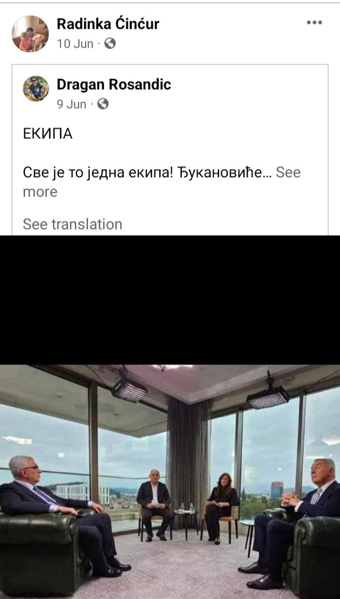iscucah's tweet photo. Ne želim ni na koji način da omalovažim gospođu Ćinćur, 
već se samo pitam koja ju je muka naćerala da od "iste ekipe" počne da insistira da dio ekipe mora biti dio izvršne vlasti.

Stiče se utisak da ođe nisu čista posla, te da nije slobodno uvjerenje u pitanju već nešto drugo. https://t.co/BmiJwlwNLB