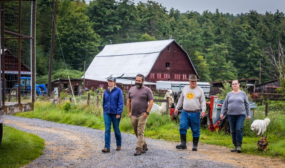 AdkLandTrust's tweet photo. The Gillillands continue to own and operate their farm. The conservation easement becomes part of the property deed to protect the conservation values forever. https://t.co/gUUjyLx78S