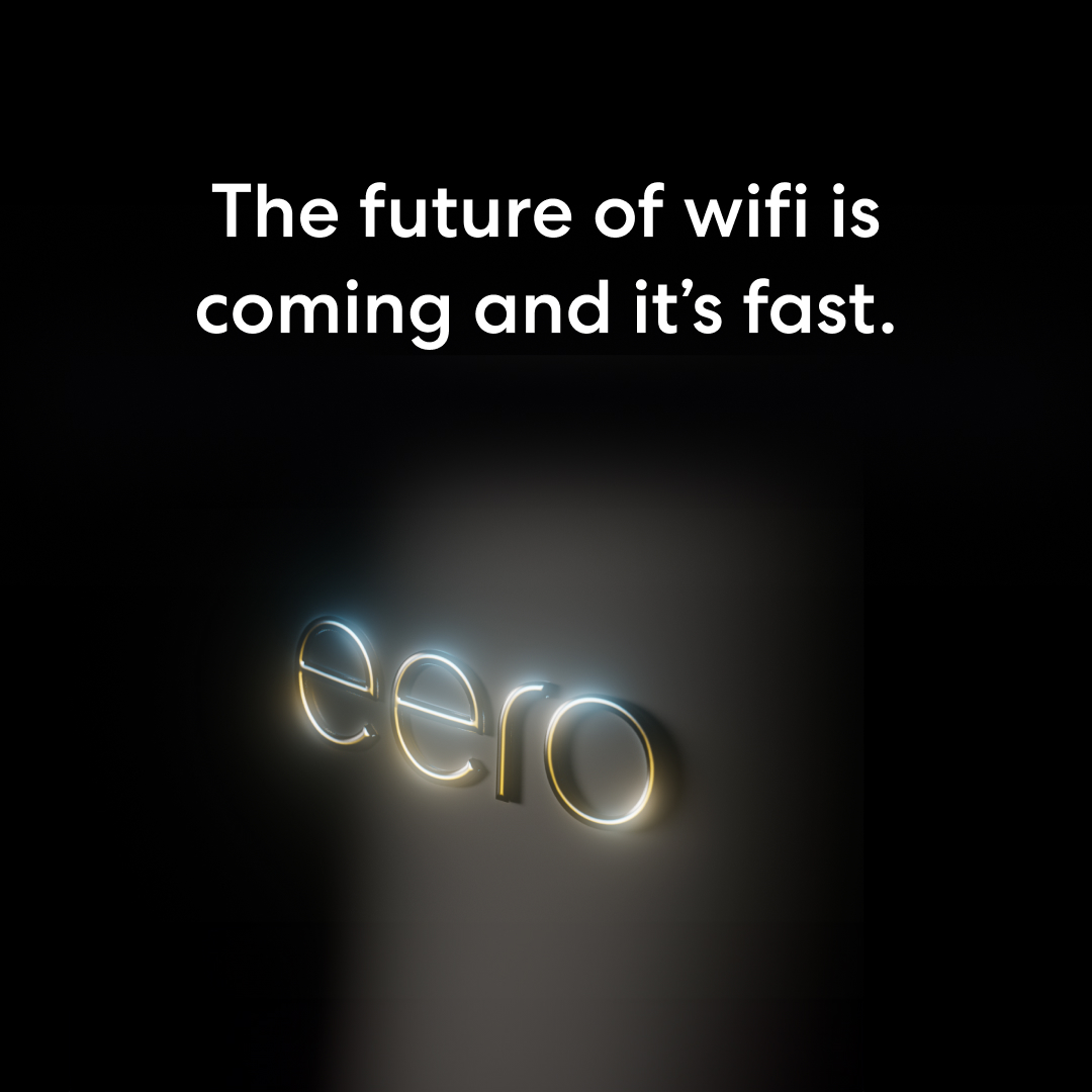 geteero's tweet photo. ⚡ Get ready to supercharge your home wifi with the latest #eero technology. Learn more at https://t.co/aCrjRjSfVc https://t.co/7VdOiullbD