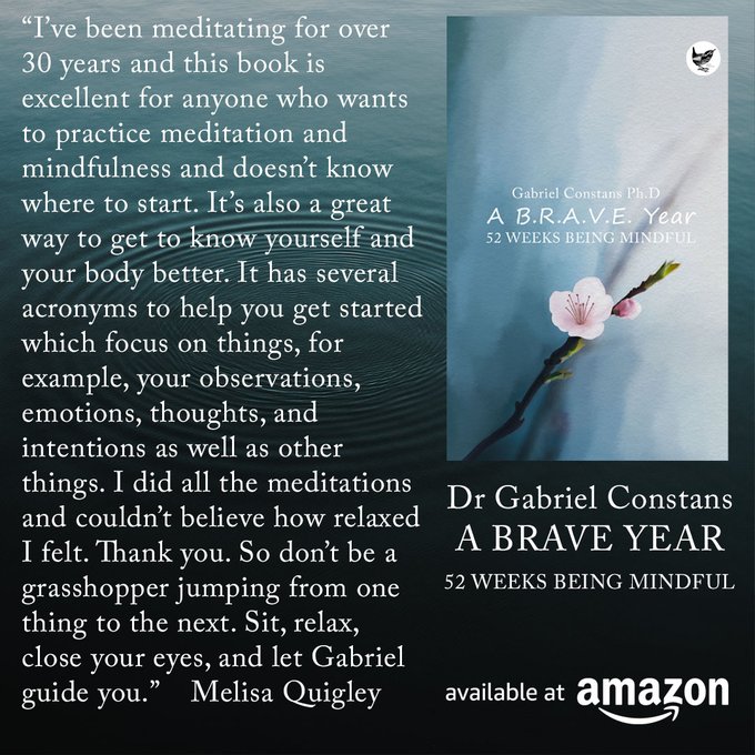 🪷Thank you @MQuigley1963 for your kind review. I hope others find our little book to be as helpful as you have. #meditation #mindful #health #meditate #mindfulness #healthy #exercises #awareness #insight