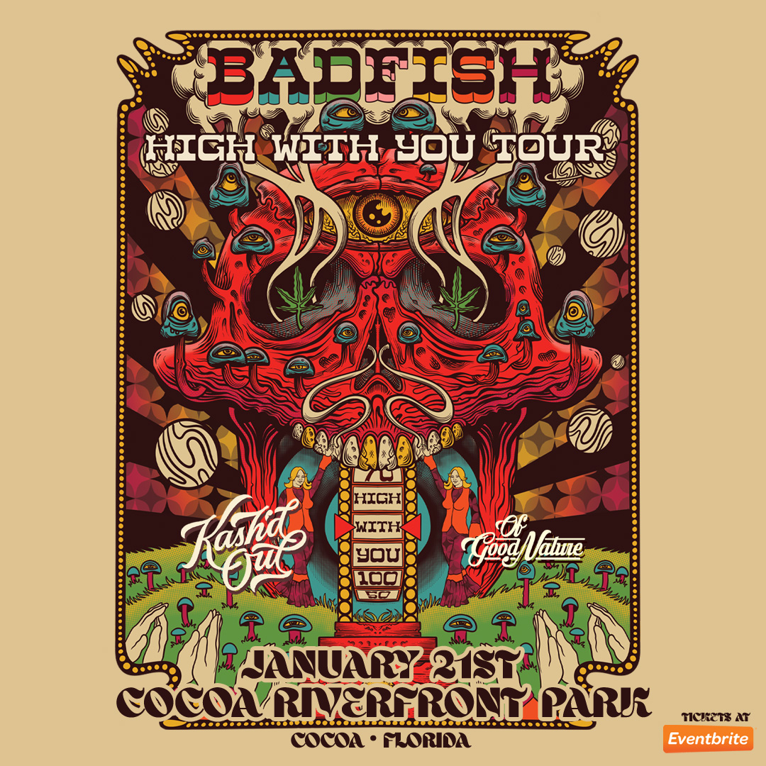 FLORIDA! Excited to be back in January opening for @badfishsublimetribute alongside <a href="/kashdout/">d</a>  🌴 tix on sale now!

Jan 19 - Jupiter, FL  
Jan 20 - St. Petersburg, FL
Jan 21 - Cocoa Beach, FL