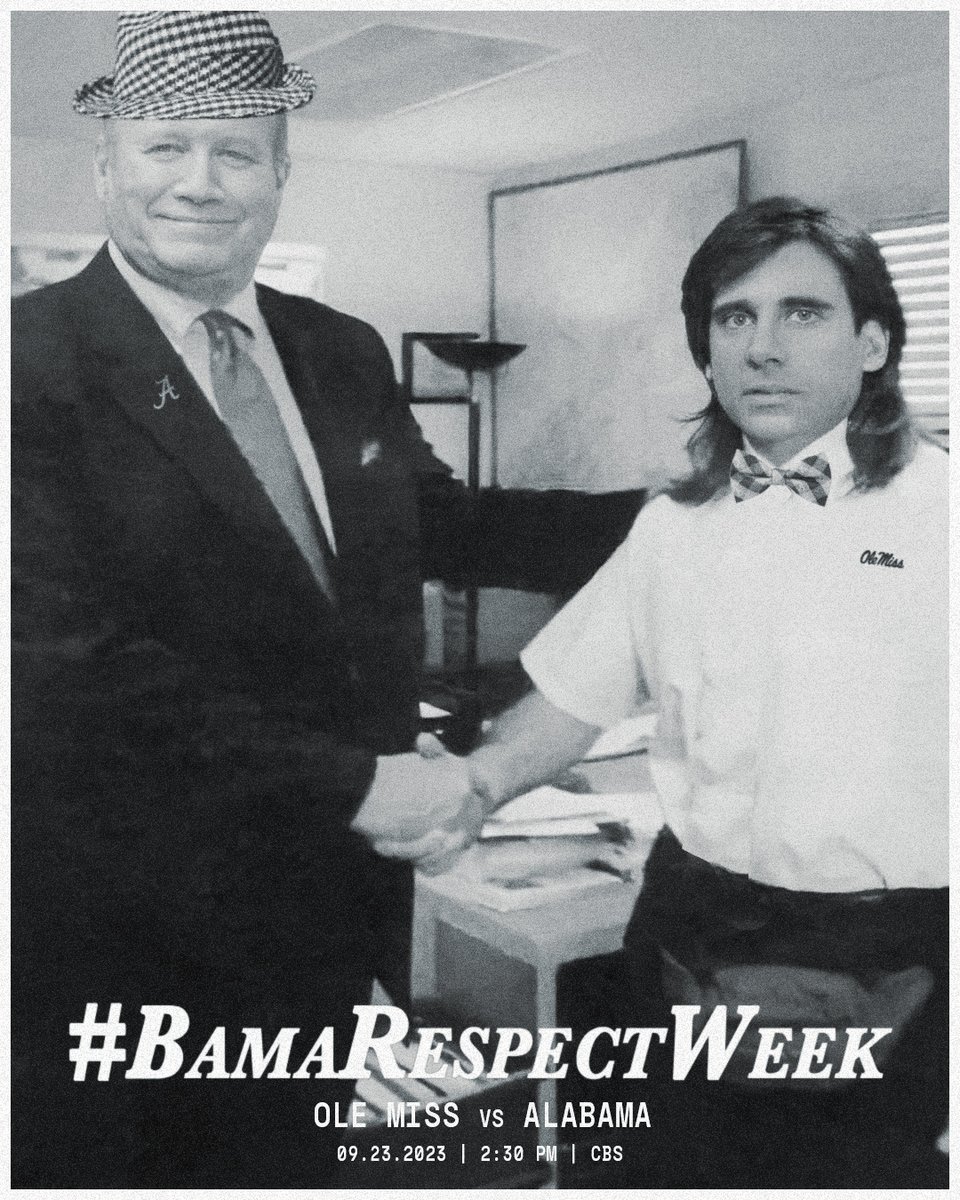 OleMissSports's tweet photo. 🤝

#BeatBama | #HottyToddy https://t.co/d0h2jjcazr