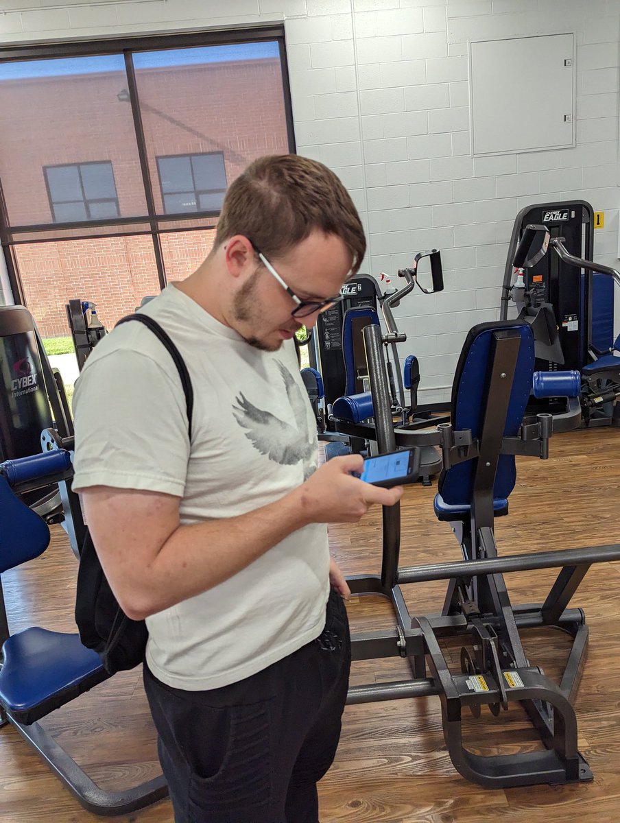 I can't believe that in one month this gym hunk is going to stand with me and say,"I do"!