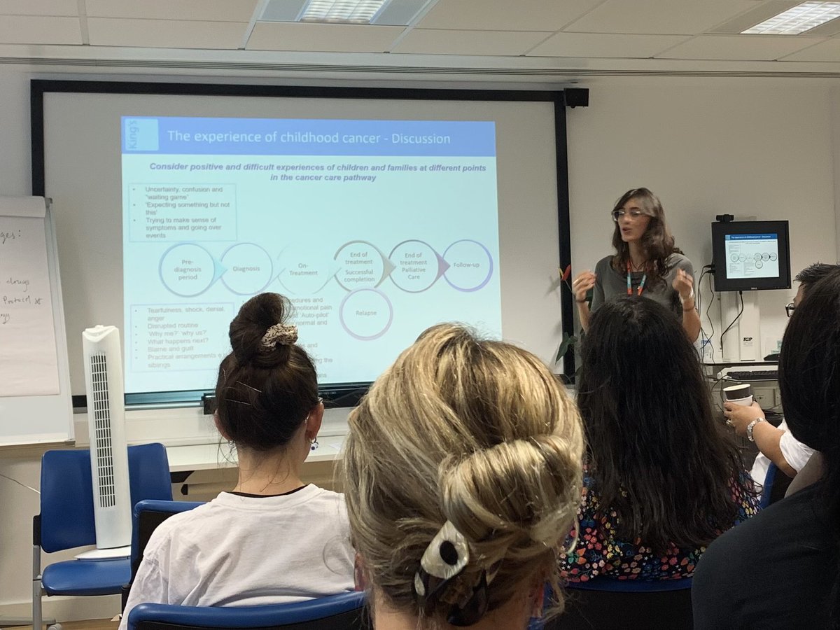 What a great way to end my placement. I had the opportunity to deliver teaching on the Psychosocial Impact of Paediatric Cancer at the Foundation of Oncology Skills course for Healthcare Professionals. Huge thanks to Dr Izel Caliskan for the opportunity.