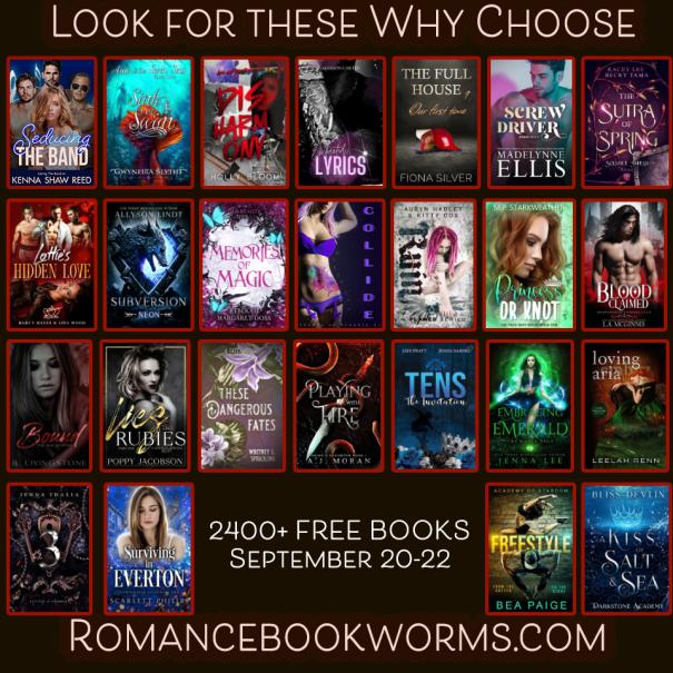 Another #stuffyourereader event is here and there are even more free reads available this time - including many #whychooseromance books.
Go to romancebookworms.com and look for yourself!
#stuffyourkindle #stuffyourkindleday (3 days!) #whychoose #whychooseromances #freereads