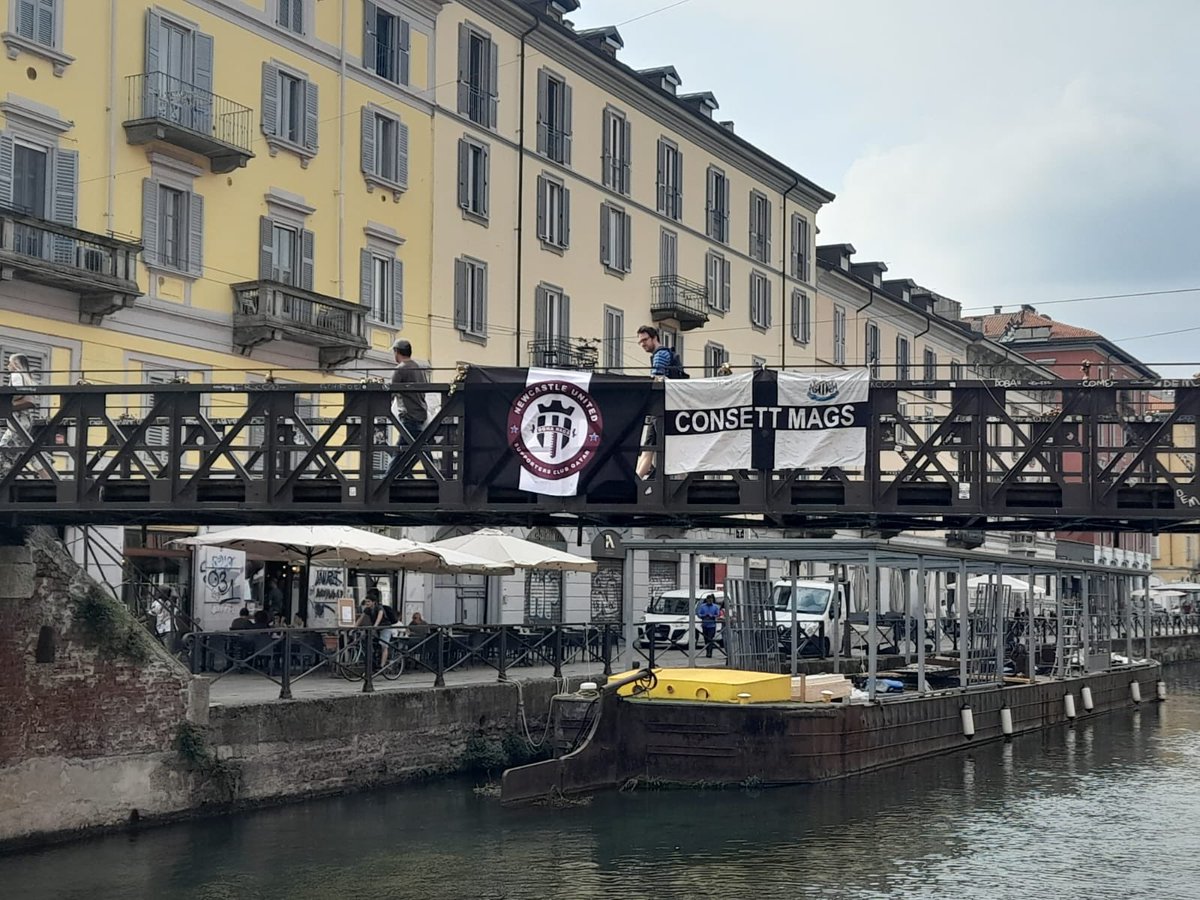 Made it to Milan 😃👍
#NUFC