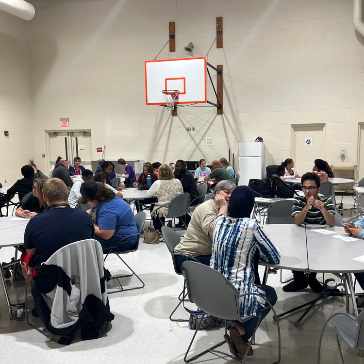 SaginawISD's tweet photo. Denny Wickham welcomed her incoming Sophomore Delta Project students and parents yesterday evening! #DeltaProject #SaginawISD #STW https://t.co/En97FWMzjn