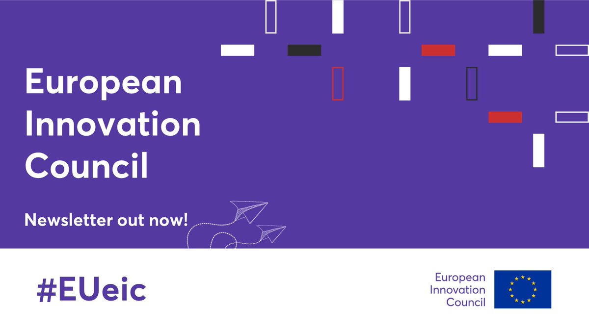 UfukAvrupa_TR's tweet image. The new #EUeicnewsletter is out! 📬

Highlights👇

🆕 Projects from #eicPathfinder
📝 Open calls for tenders, trade fairs, and EIC Prizes
🚀 EIC Fund successes

More: 👉europa.eu/!y677VT

#horizoneurope #horizoneu #newsletter