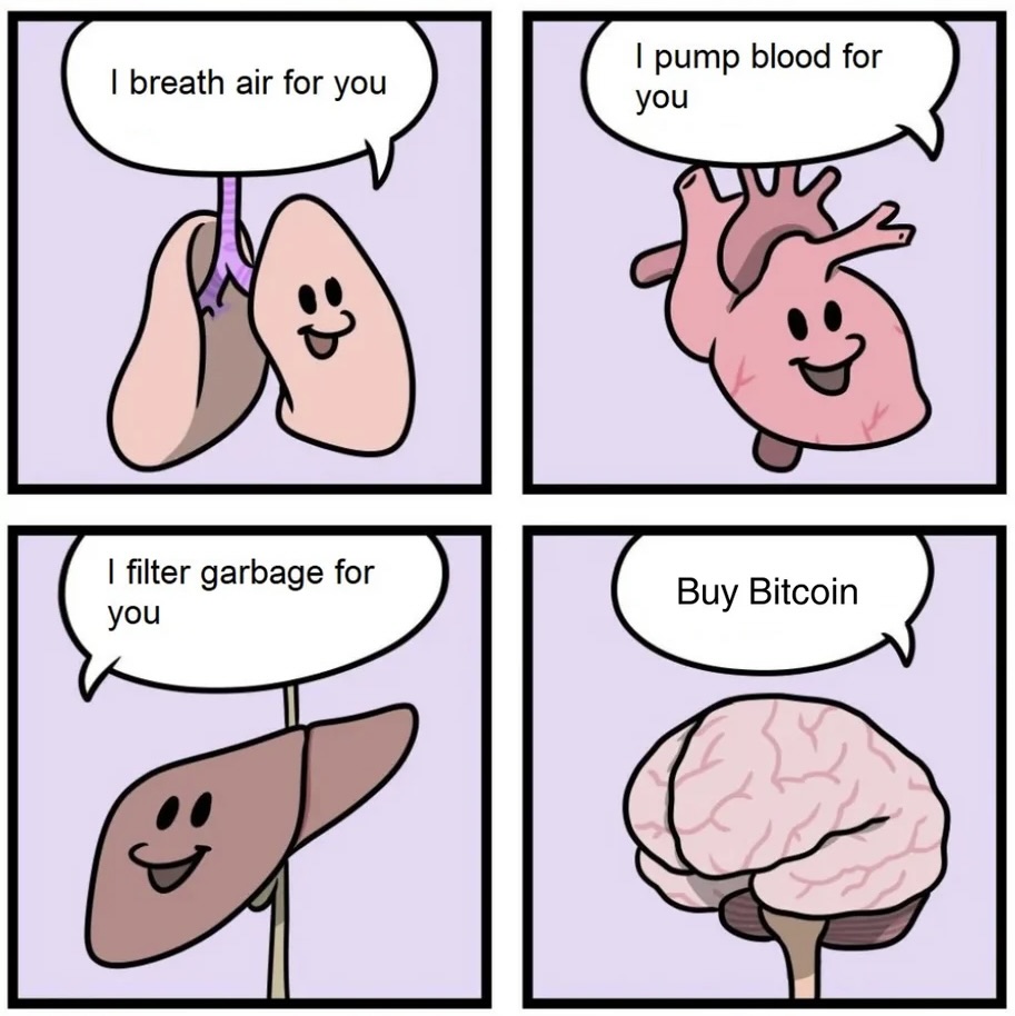 TheBitcoinConf's tweet photo. #Bitcoin brain is a state of mind. https://t.co/9Qxl6Y3L6a