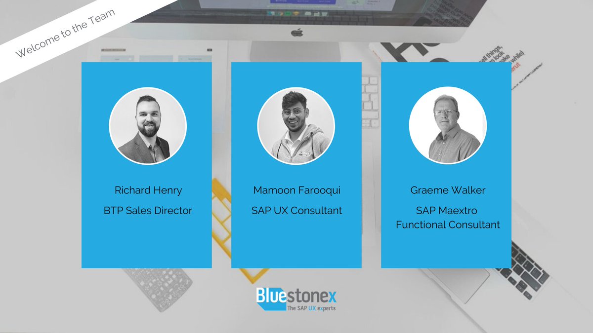 They say good things come in threes... They were right!

Everybody, say hi to the three newest members of the Bluestonex team! 👋

#sapapphausnetwork #sap #unique #sapbtp #innovation #ux #ui #cloudsolutions #btp #newstaff #meettheteam #uxteam #sapteam