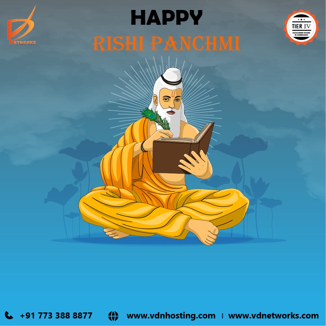 “भाग्यशाली हैं की हमने ऐसी सभ्यता में जनम लिया जहाँ सप्त ऋषियों का वास होता है…. ऋषि पंचमी के पावन पर्व की हार्दिक बधाई!!”
. . .
Contact Us :7733888877
. . .
Visit : vdnhosting.com
    vdnetworks.com
. . .
Mail Us : info@vdnetworks.com
#panchami #saraswati