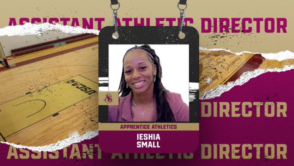 Ieshiasmall24's tweet photo. 🗣️ It’s official‼️Announcing my retirement from playing professionally 🏀 

Blessed to start my new journey as the 
Assistant Athletic Director &amp;
Assistant Women’s Basketball Coach at The Apprentice School 🙏🏽✊🏽  @GoBuilderSports @Coach_C11 https://t.co/WYziXzZX0g