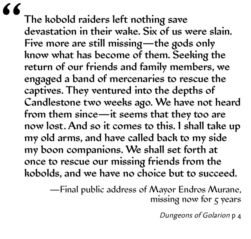 GolarionToday's tweet photo. https://t.co/vzXRYz6UIx #EndrosMurane #Candlestone https://t.co/nLZd58mXMZ