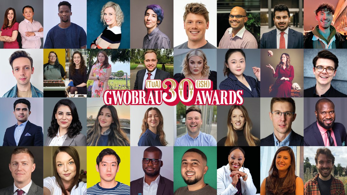 CardiffAlumni's tweet photo. A huge llongyfarchiadau, congratulations to all of our amazing winners!

And a big thank you to everyone who has made our second 30(ish) Awards possible.

#30ishAwards #CardiffUniversity #PrifysgolCaerdydd https://t.co/imk9onprMJ