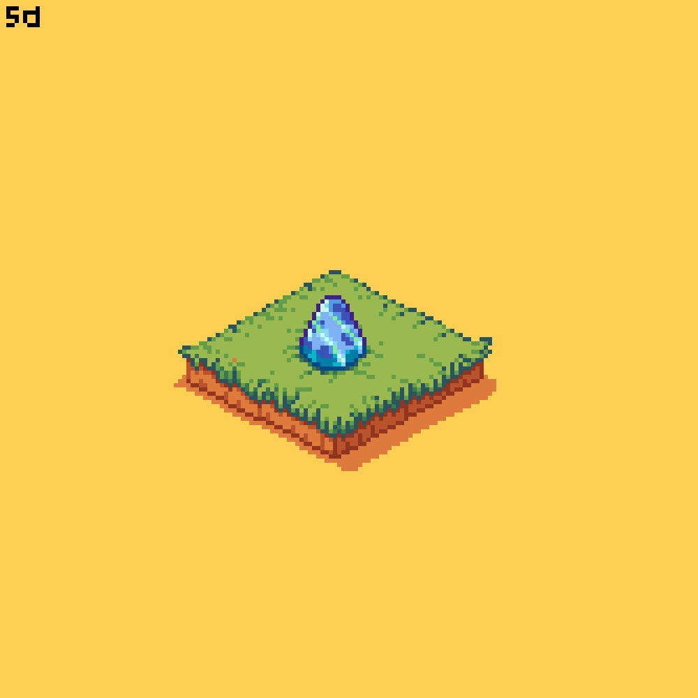 ArtDmtr's tweet photo. Blue egg
#pixelart #pixel #ibispaintx #ibispaintxart #ibispaintxdrawing #ibispaint #digitalart #ドット絵 #pixel https://t.co/g6AuiI7X68