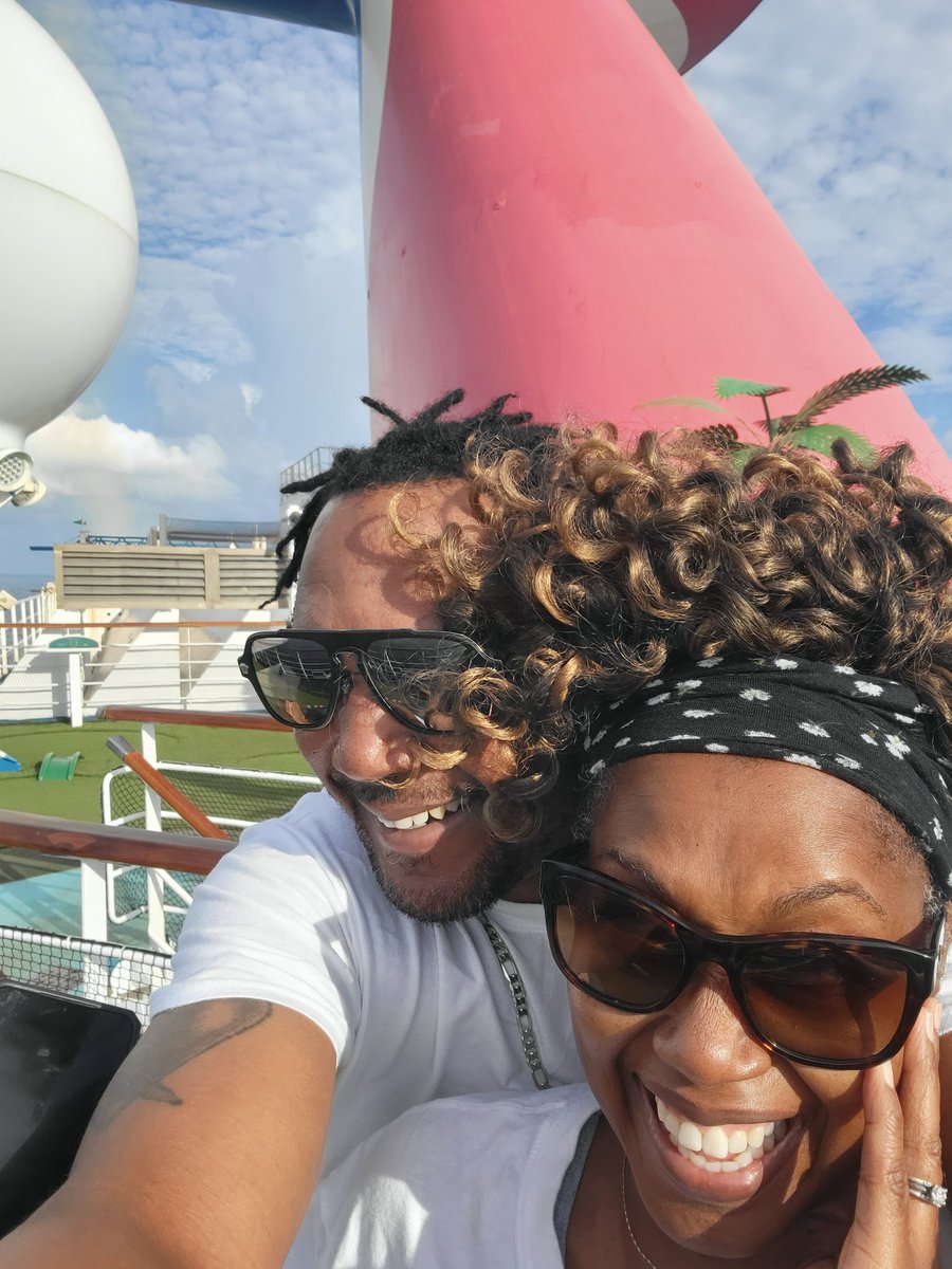 petewiser's tweet photo. Happy Birthday to my beautiful wife we on our way to Jamaica 🇯🇲 and she looks like she having big fun so far. https://t.co/1eZBihURy3