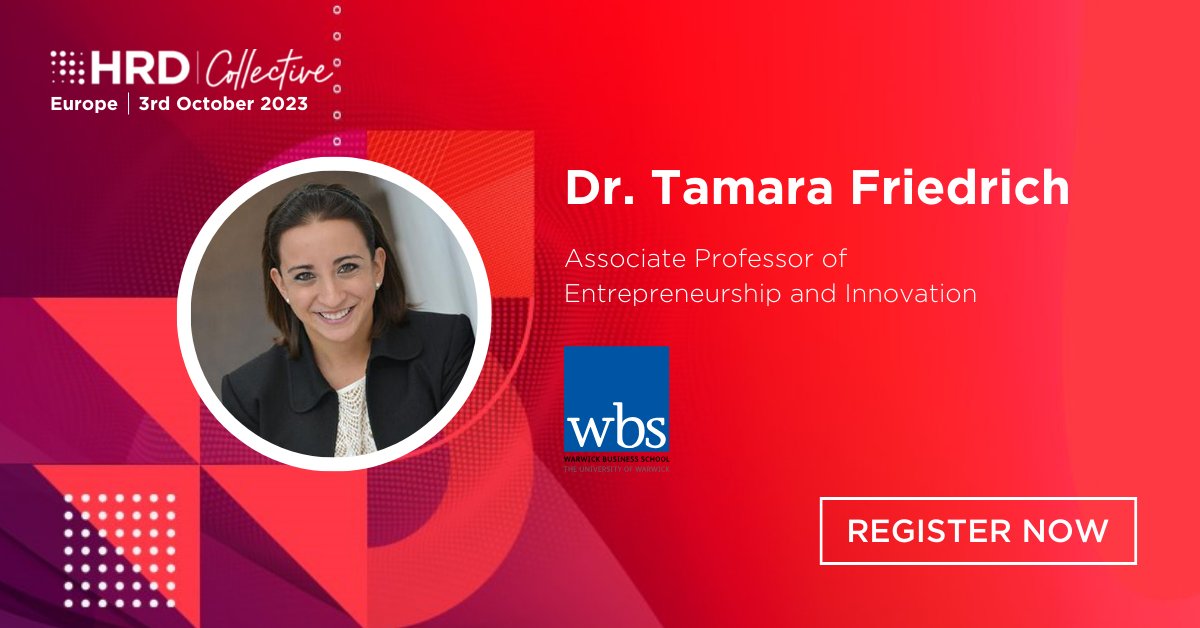 Join us on Tuesday, 3 October, at 12 pm BST for a Digital Incubator session with Dr. Tamara Friedrich from <a href="/WarwickBSchool/">WBS</a>. We're diving into nurturing creativity in HR, fostering innovation, and more.   

Register now - tinyurl.com/2dpnkj2s 

#HRDCollective #CreativityInHR