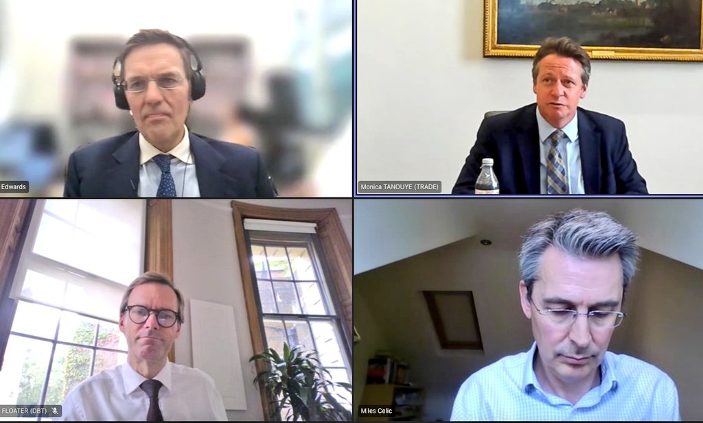 🇬🇧🇺🇸 Delighted to meet with chief execs from <a href="/BritAmBusiness/">BritishAmerican Business</a> and <a href="/TheCityUK/">TheCityUK</a> who have championed UK-US trade.

I look forward to working with them as we continue engaging with the US on the Atlantic Declaration.