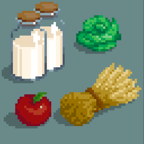 Produce!

#pixelart #IndieGameDev  #GameMaker