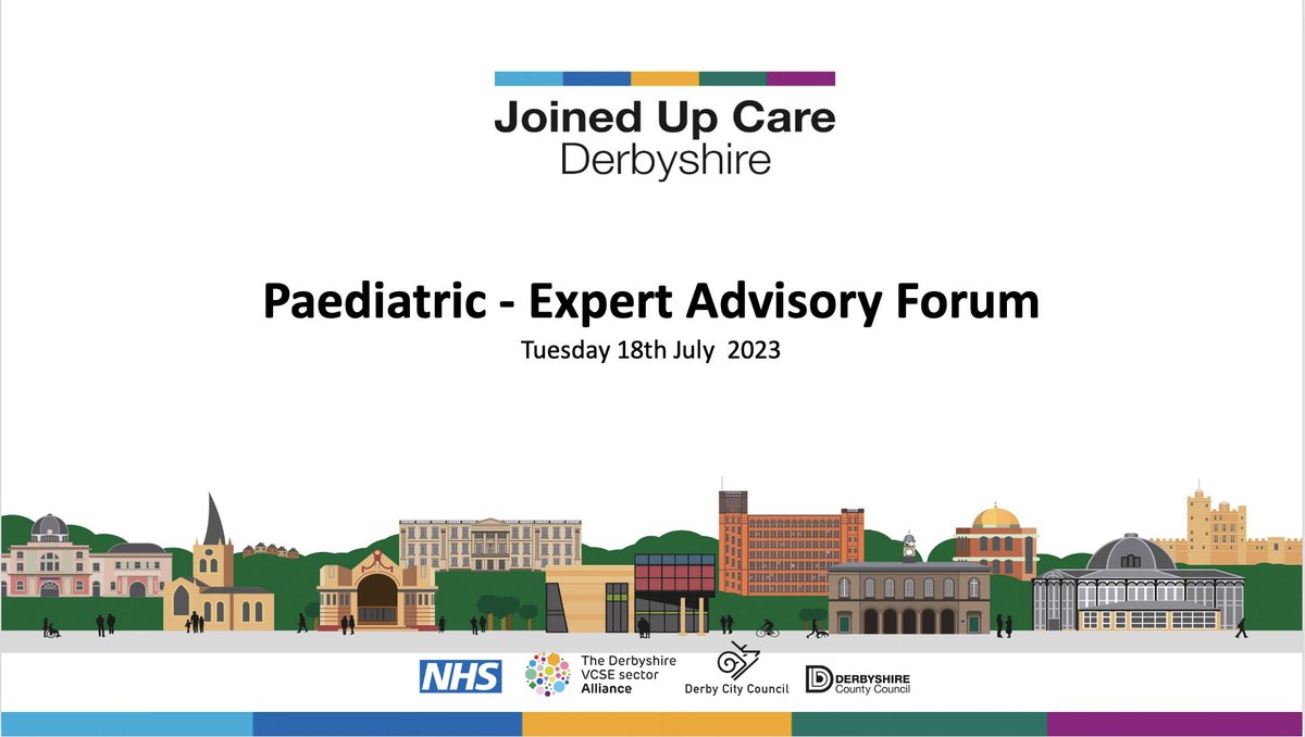 Delighted to present EnrichMyCare, AI driven platform for children with Neuro-developmental disorders at the #JoinedupCare #Derbyshire #Paediatric Expert Advisory Forum. 
Look forward to working with this expert group of multi-disciplinary professionals
<a href="/JoinedUpCare/">Joined Up Care Derbyshire</a> <a href="/NHSDDICB/">NHS Derby and Derbyshire 💙</a>