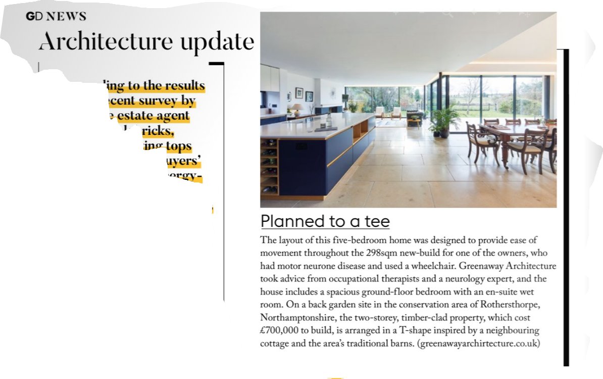 tomaskitchens's tweet photo. This glorious extension by #GreenawayArchitecture in the conservation area of Rothersthorpe, Northants found its way to the pages of Grand Designs Magazine.  Tomas Kitchen Living supplied the bespoke kitchen and other furniture. #stunningkitchenextension #fabulouskitchens https://t.co/3SgEigyxHp