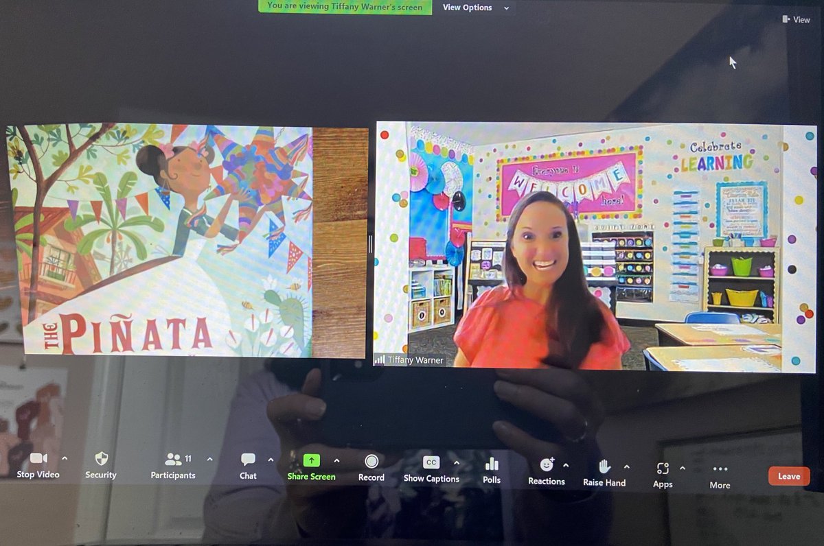 RPES_Heifetz's tweet photo. No better way to start the day in the MVA than with our 1st Hispanic Heritage Breakfast &amp; Books with our Virtual Voyagers and hosted by Mrs. Warner! #HispanicHeritageMonth #VirtuallyTheBest https://t.co/tTmAD6Zhnd