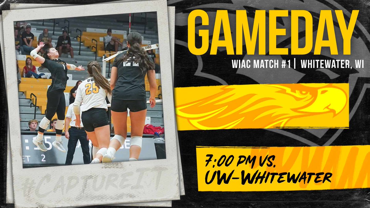 UWOVolleyball's tweet photo. It's WIAC SZN π₯ Happy GAMEDAY!
β 7:00 p.m.
π£ vs #7οΈβ£ UW-Whitewater
π Kris Russell Volleyball Arena
π₯ https://t.co/IGwgbBgyVE
HAIL TITANS β«π‘ #uwovb #CaptureIT #GoldStandard https://t.co/tv9wCEHFYP