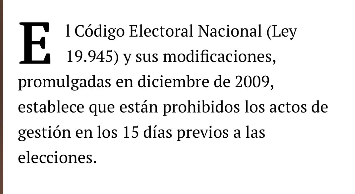 ivannaa05's tweet photo. A ver, Bragagnolo, “tenemos q hablar”… repita conmigo:
- No debo inaugurar obras ( placitas) en campaña.
- Debo leer el Código Electoral Nacional. https://t.co/Af3ujkuwlo