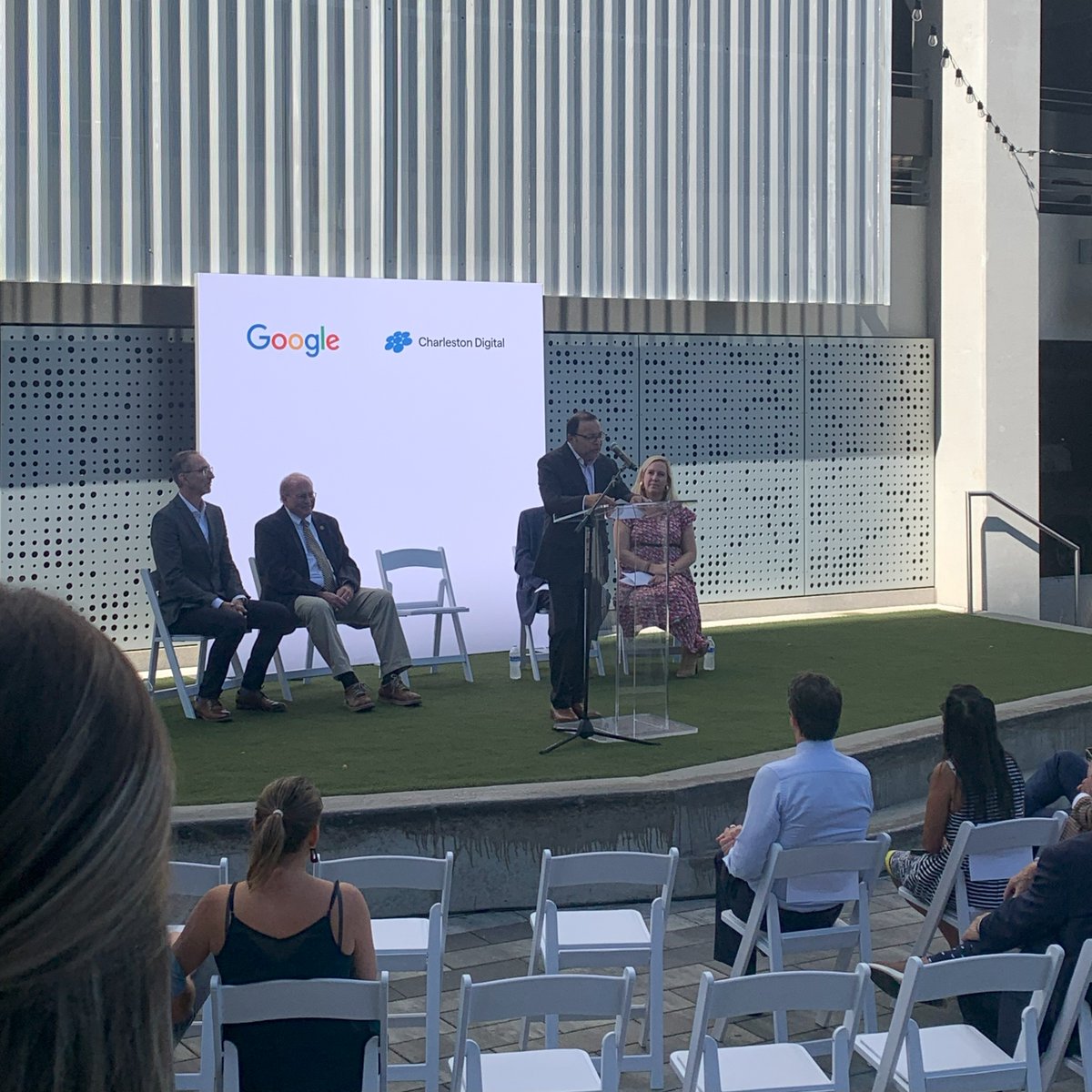 It was a beautiful day for a dedication ceremony yesterday! Congrats to <a href="/CHSdigital/">Charleston Digital Corridor</a> on the opening of the Learning Center. We're excited for the investment in education for the #CHStech scene and the opportunities to come.
