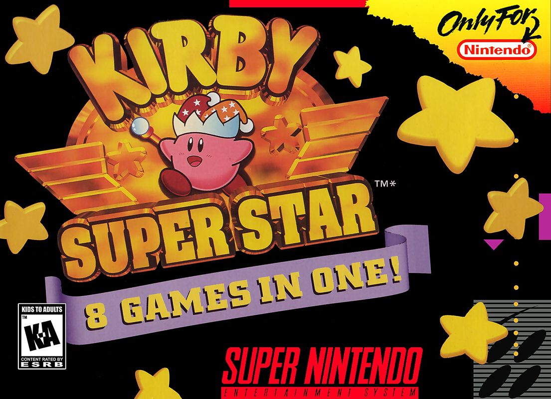 Kirby Super Star foi lançado na América do Norte em 20 de setembro de 1996 no Super Nintendo. #OnThisDayInGaming #NesseDia #RetroGaming #SNES #Kirby