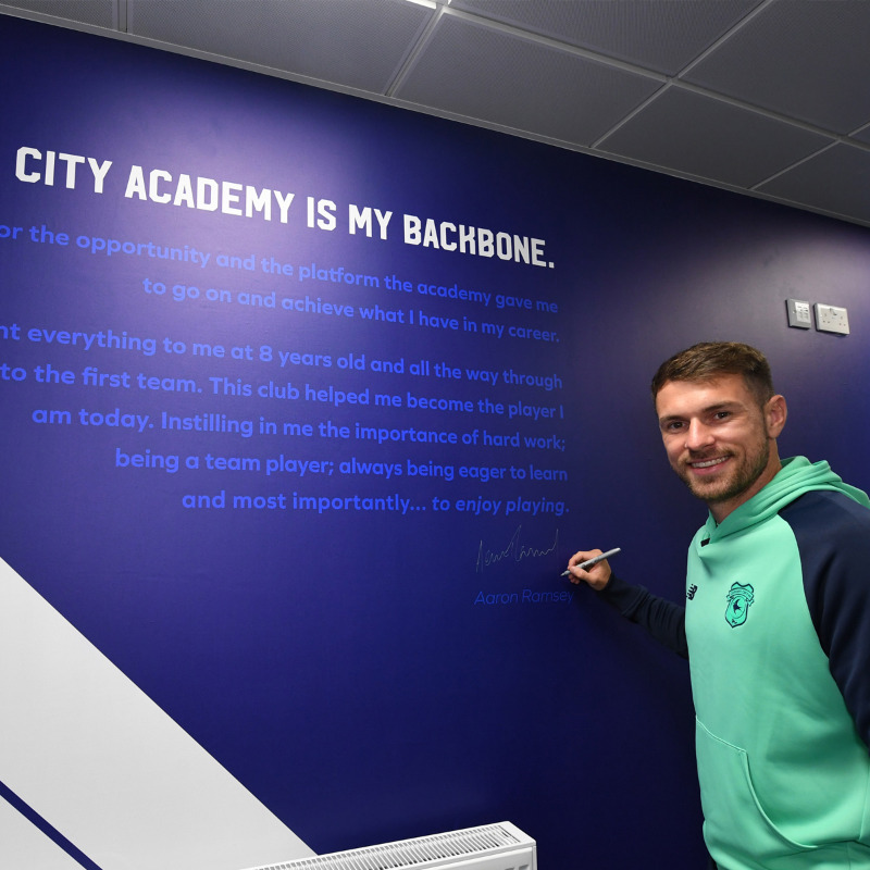CardiffCityFC's tweet photo. 🏠 Yesterday was a proud day for @CF11Academy as the new base in Llanrumney was officially opened! 💙

🖼️ Check out our gallery showing the highlights from a momentous occasion in the Academy's history ⬇️

#CityAsOne