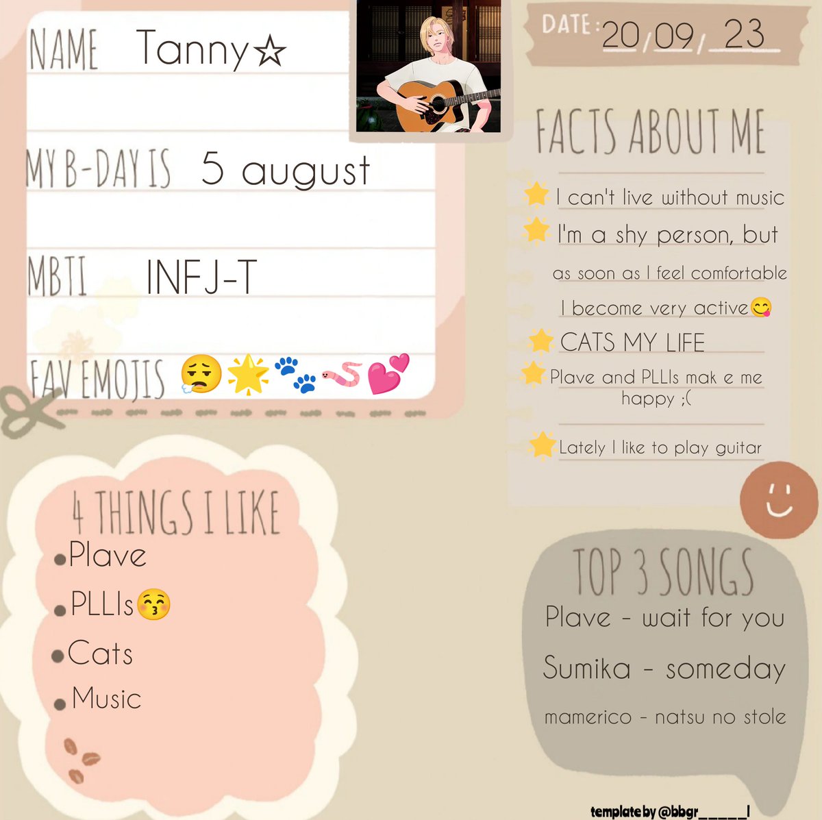 _taaffy's tweet photo. I thought it would be nice to get to know you better and I made this thing!!
 I will be glad if you use it🪱💕 https://t.co/A6amNXbzu0