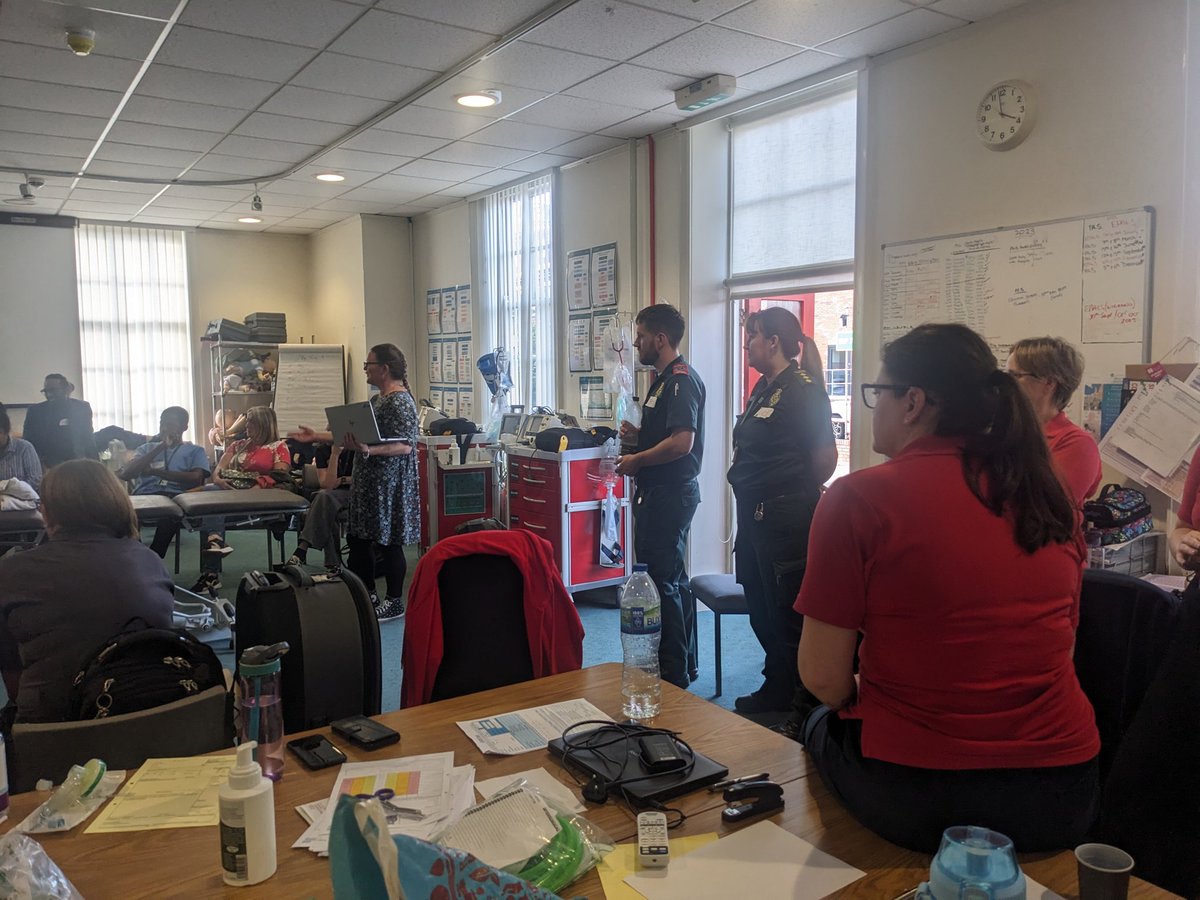 Y&H Paediatric Critical Care ODN (@yhpccodn) on Twitter photo Huge thanks to <a href="/EMASNHSTrust/">East Midlands Ambulance Service NHS Trust</a> <a href="/Embrace_SCH/">Embrace Transport</a> <a href="/NHSNLaG/">NHS NLaG</a> <a href="/NLaGpaeds/">NLaG Paediatrics</a> for working in partnership with us to deliver a successful pilot 'Time Critical Transfer' study day.
Great MDT engagement (Paeds/ED/Anaesthetics) and brilliant feedback.
The first of many throughout Y&H we hope! Huge thanks to <a href="/EMASNHSTrust/">East Midlands Ambulance Service NHS Trust</a> <a href="/Embrace_SCH/">Embrace Transport</a> <a href="/NHSNLaG/">NHS NLaG</a> <a href="/NLaGpaeds/">NLaG Paediatrics</a> for working in partnership with us to deliver a successful pilot 'Time Critical Transfer' study day.
Great MDT engagement (Paeds/ED/Anaesthetics) and brilliant feedback.
The first of many throughout Y&H we hope!
