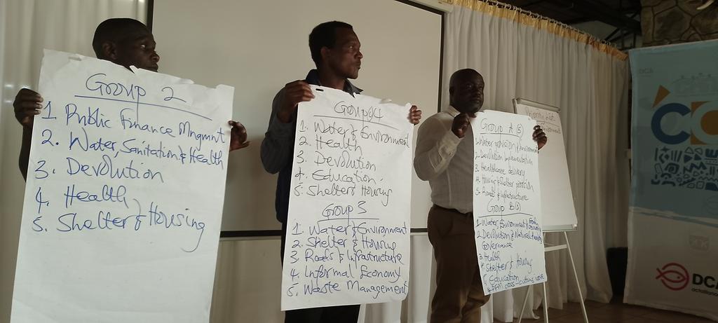 byopra's tweet photo. @ChraHarare @CityofBulawayo @DanChurchAidZW @DiakoniaSverige @DiakoniaAfrica @LocalT @communitypodium @giz_gmbh @bvtatrust @ChronicleZim @Perngoma @table_girls @euinzim Group presentations being done following a break away session that took place earlier. It's a compilation of a list of priorities that can be used for advocacy strategy #LocalGovernmentReforms @ChraHarare @LocalT @communitypodium @bvtatrust @Perngoma @giz_gmbh @DanChurchAidZW https://t.co/IoimnO20BH