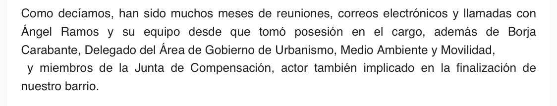 maarkos07's tweet photo. @mithradit @AVJxElCanaveral @bcarabante Creo que te refieres a este párrafo. Ojo, habla de cada agente y su cargo, además de la JC que es otro actor implicado. No se refiere a que Carabante sea miembro de la JC, que no lo es. Quizá no se haya expresado de la forma más clara… https://t.co/LgduAR2Tja