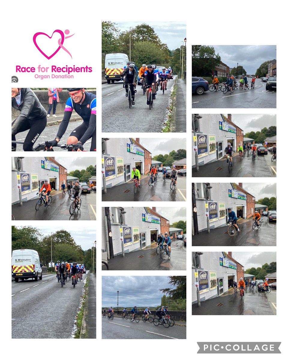 Vikki Lloyd (@vikkilloyd) on Twitter photo Our team from <a href="/SalfordRoyalCCU/">Salford Royal Critical Care</a> are well on their way with a 70mile bike ride today. Braving the weather to raise vital awareness of <a href="/NHSOrganDonor/">NHS Organ Donation💗🫀🫁</a> Give them a wave if you see them!!! 🩷 <a href="/drboothy/">Chris Booth</a> @R4R2023 Our team from <a href="/SalfordRoyalCCU/">Salford Royal Critical Care</a> are well on their way with a 70mile bike ride today. Braving the weather to raise vital awareness of <a href="/NHSOrganDonor/">NHS Organ Donation💗🫀🫁</a> Give them a wave if you see them!!! 🩷 <a href="/drboothy/">Chris Booth</a> @R4R2023