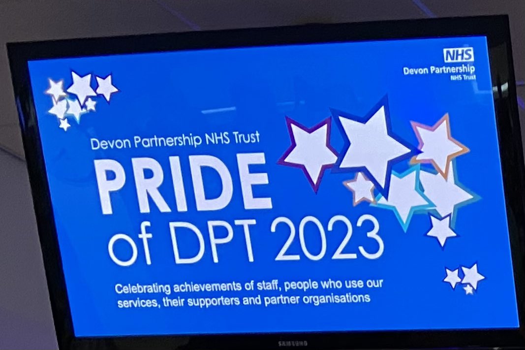 Best work day of the year celebrating all the teams <a href="/DPT_NHS/">Devon Partnership NHS Trust</a> #ProudofDPT