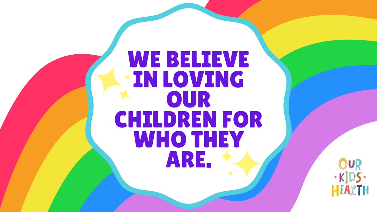 We believe in loving our children for who they are, because there's no space for hate in a world where uniqueness shines brightly. 

Let's stand together in creating a more inclusive and loving society for our kids. ✨💕🌈

#NoSpaceForHate #OurKidsHealth